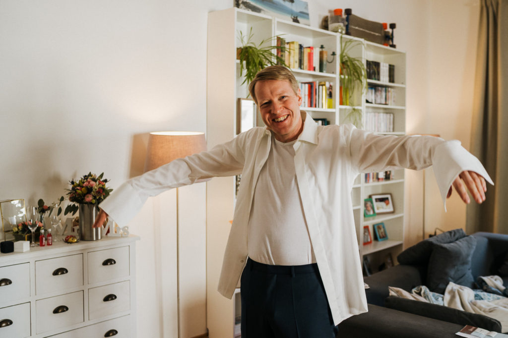 Hochzeit in München Schwabing Getting Ready