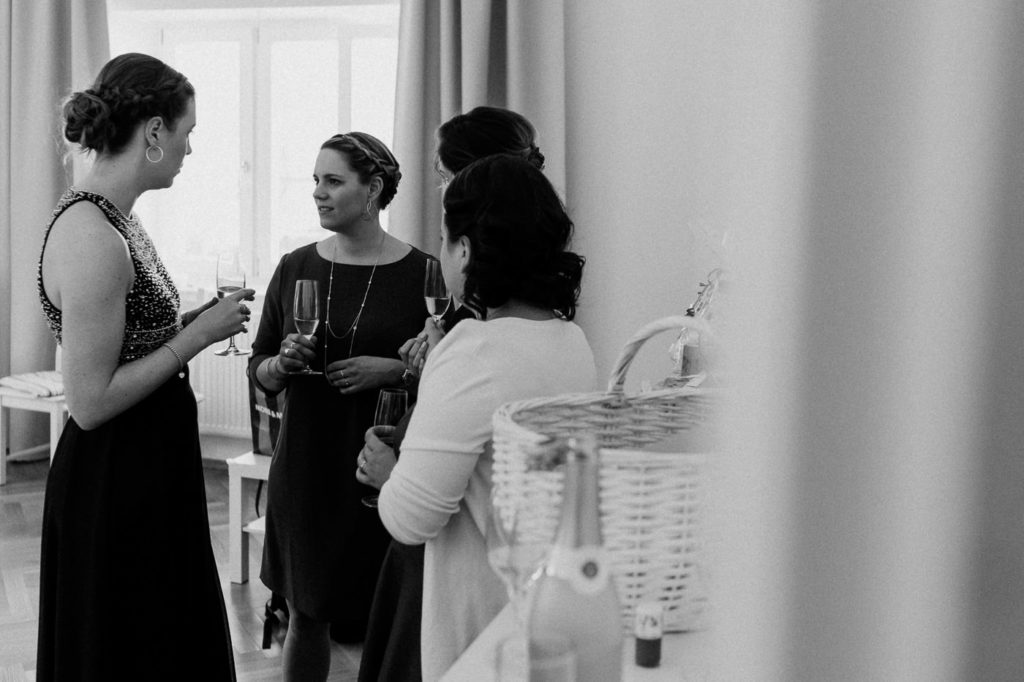 Hochzeit in München Schwabing Getting Ready