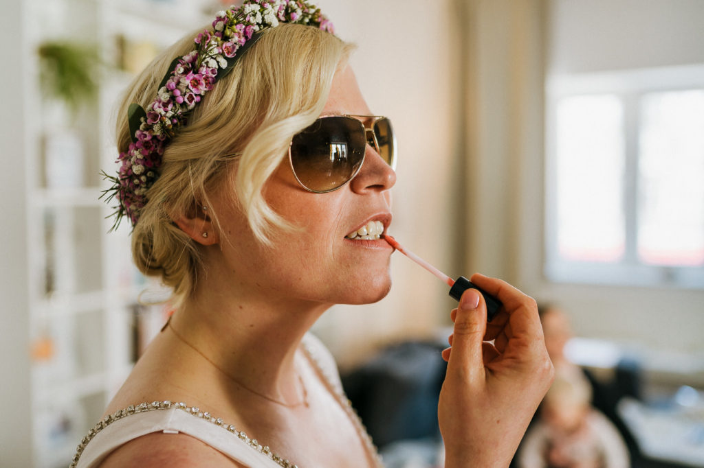 Hochzeit in München Schwabing Getting Ready