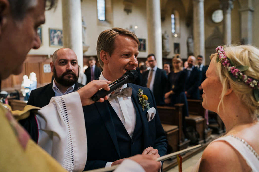 Hochzeit in München Schwabing St. Ursula