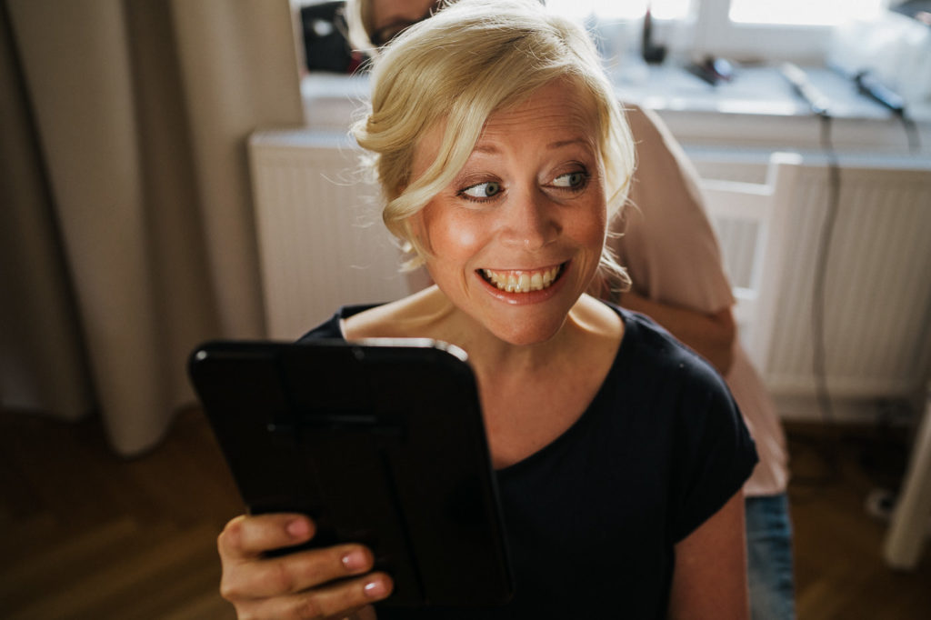 Hochzeit in München Schwabing Getting Ready